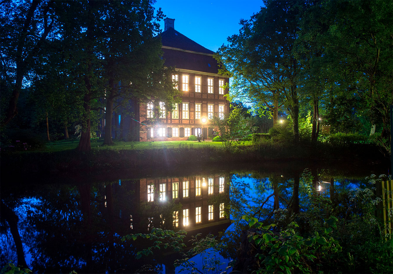 Schloss Schönebeck lange Nacht der Bremer Museen ©WFB Ingo Wagner