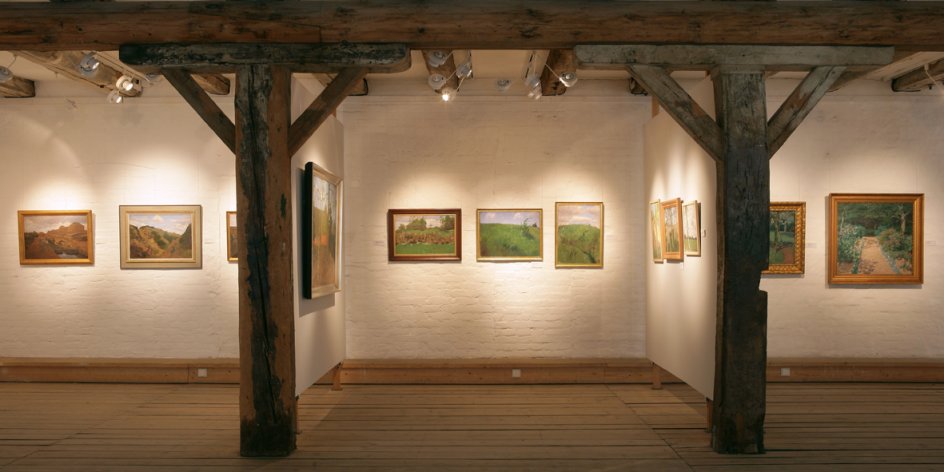 Overbeck Museum, Ausstellungssaal