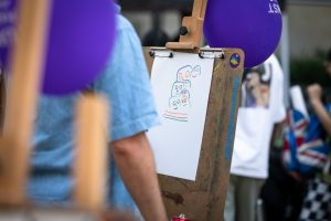 Kunst vor der Halle auf dem Vorplatz der Kunsthalle Bremen