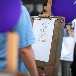 Kunst vor der Halle auf dem Vorplatz der Kunsthalle Bremen