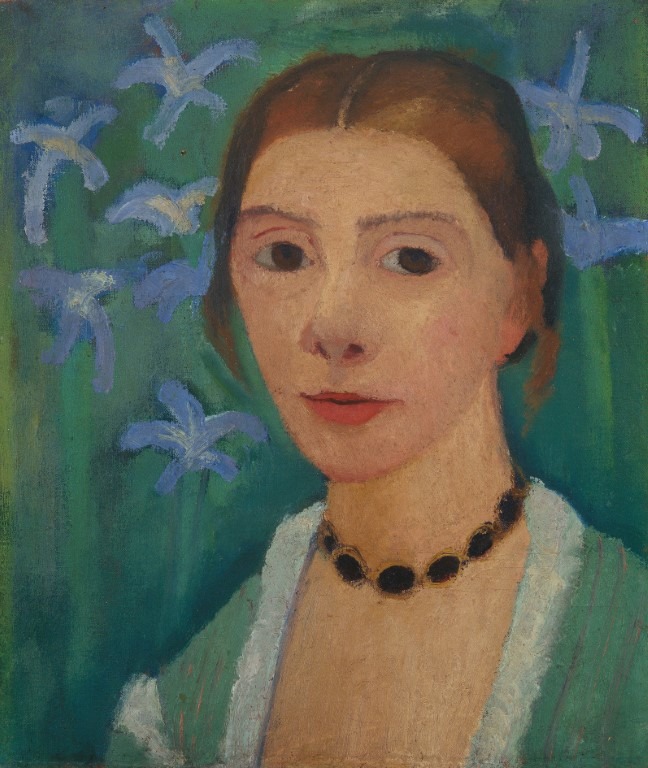 Ölgemälde, Selbstporträt Paula Modersohn-Becker