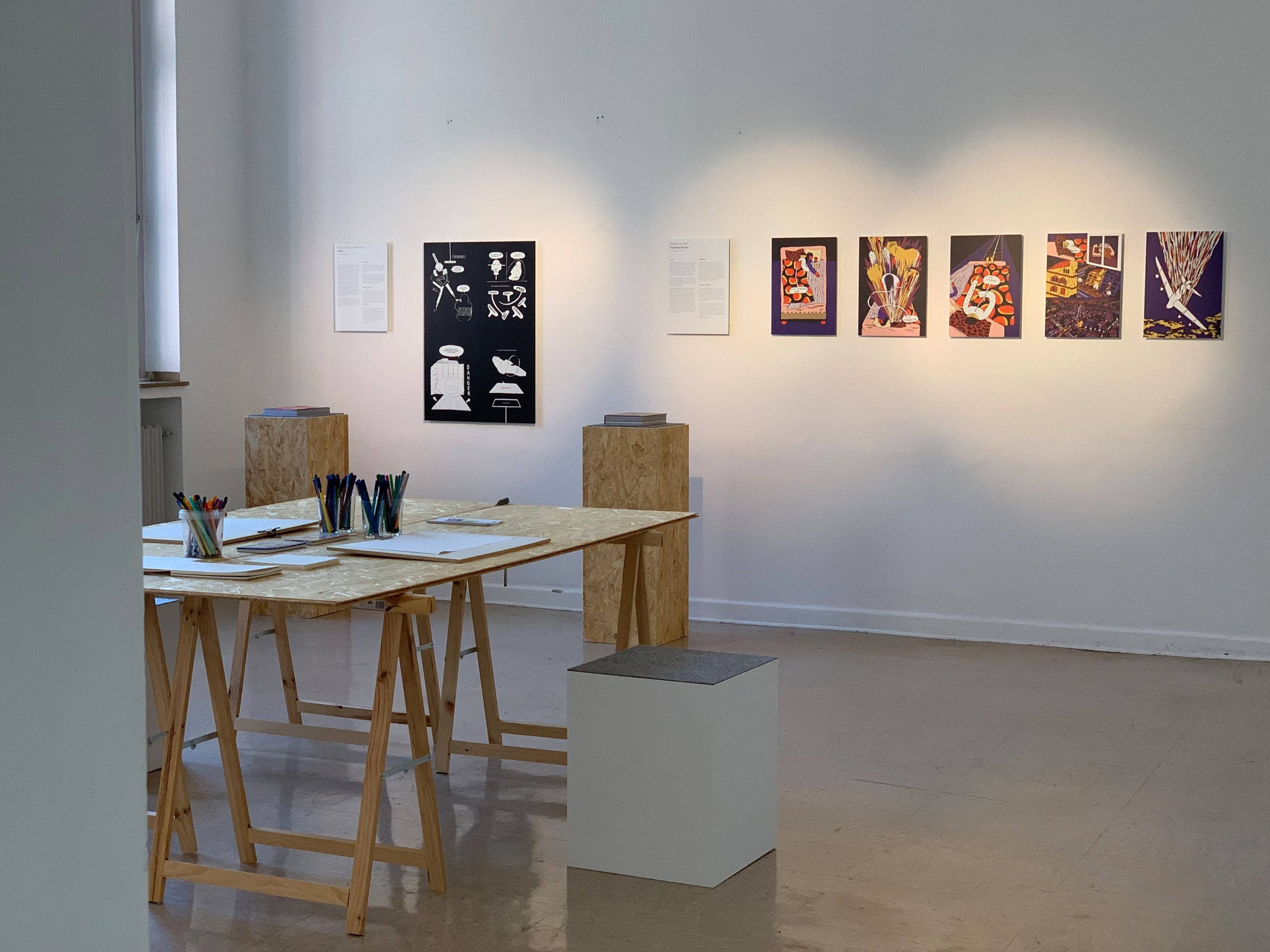 Seelenräume Haus 5 LVR-Klinik-Düren: Blick in die Ausstellung