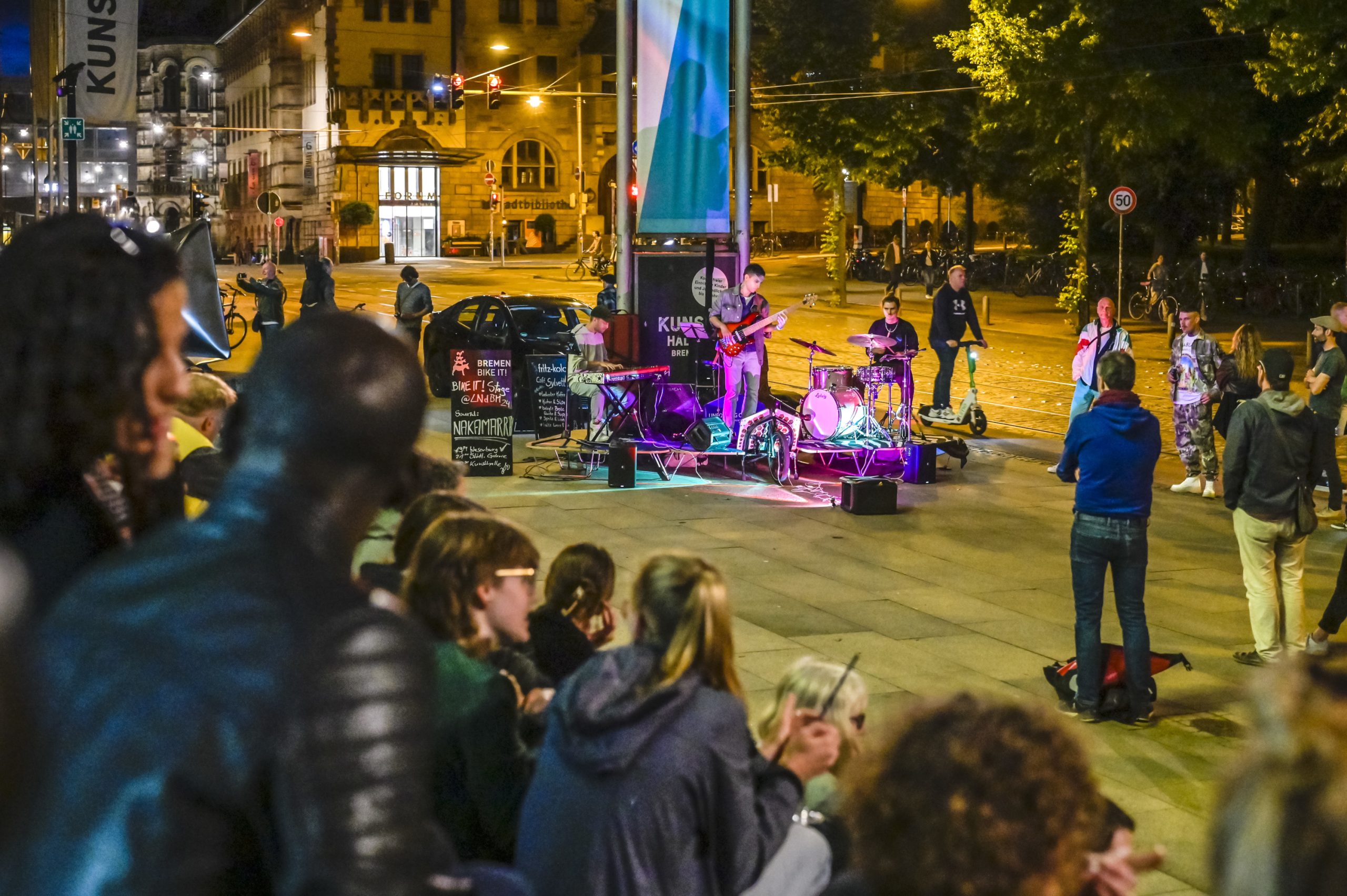 BIKE IT! Stage – Konzert-Tour durch die Lange Nacht Samstag, 30. Mai 2026, 19 bis 23 Uhr
