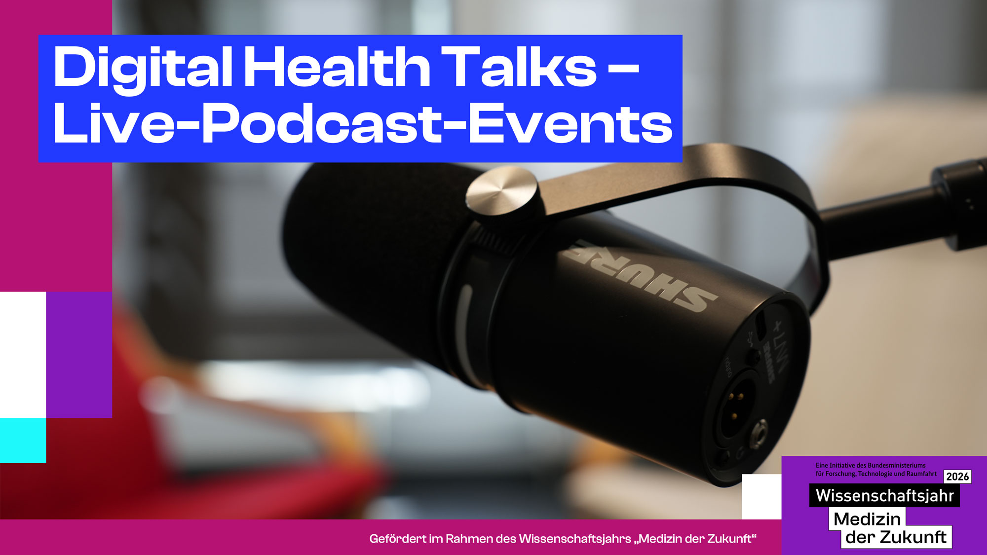 Digital Health Talks – Live-Podcast-Events im Forum am Domshof