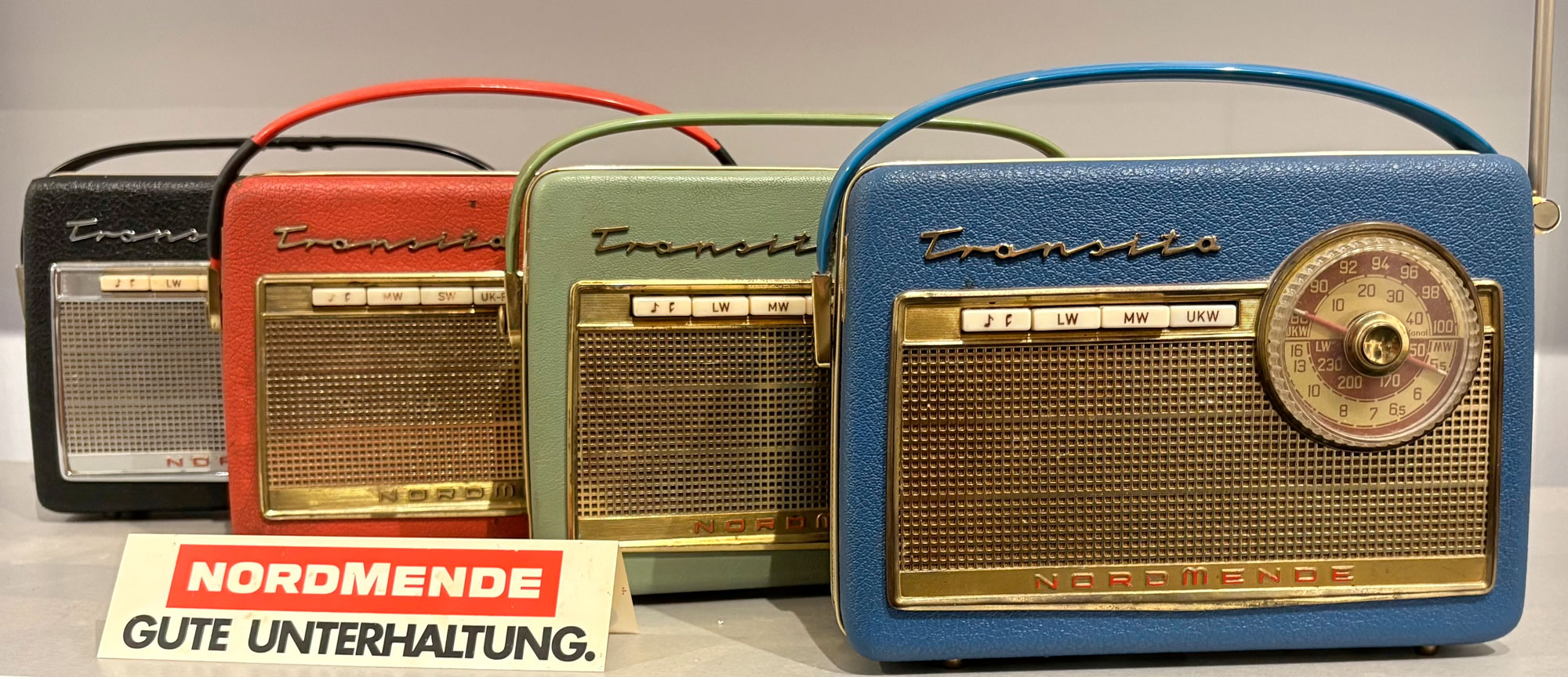 Rundfunkmuseum, alte Nordmende Radios